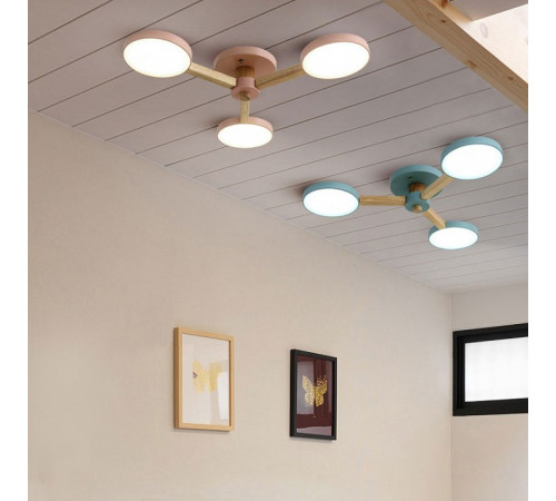 Люстра на штанге Imperiumloft TURNA Pink TURNA01