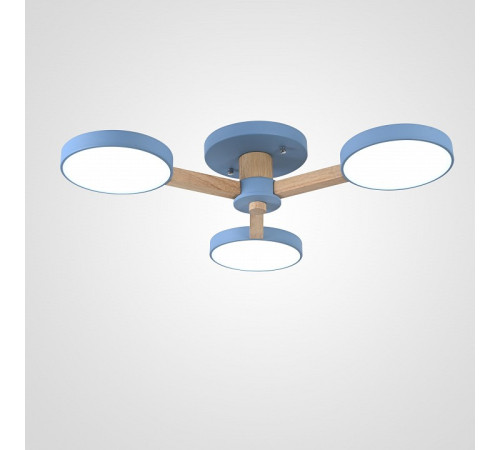 Люстра на штанге Imperiumloft TURNA Blue TURNA01