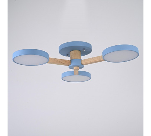 Люстра на штанге Imperiumloft TURNA Blue TURNA01