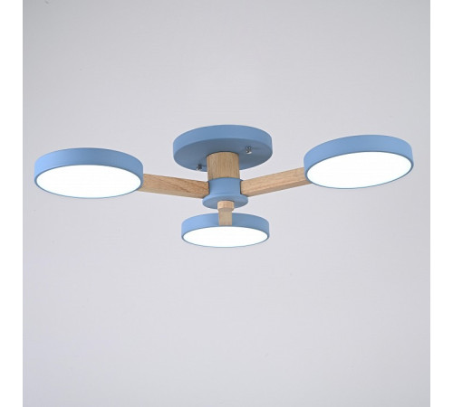 Люстра на штанге Imperiumloft TURNA Blue TURNA01