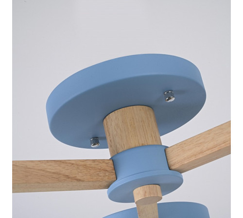 Люстра на штанге Imperiumloft TURNA Blue TURNA01