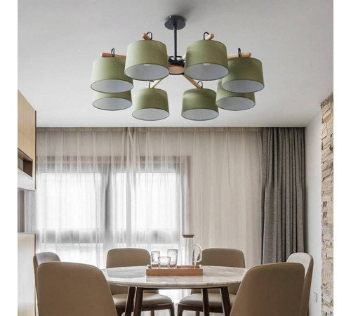 Люстра на штанге Imperiumloft Even Green EVEN01