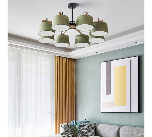 Люстра на штанге Imperiumloft Even Green EVEN01