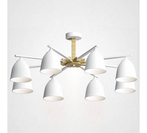 Люстра на штанге Imperiumloft Noa White By Imperiumloft NOA01