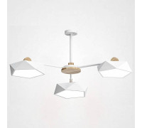 Люстра на штанге Imperiumloft Geometric Белая GEOMETRIC-CH01