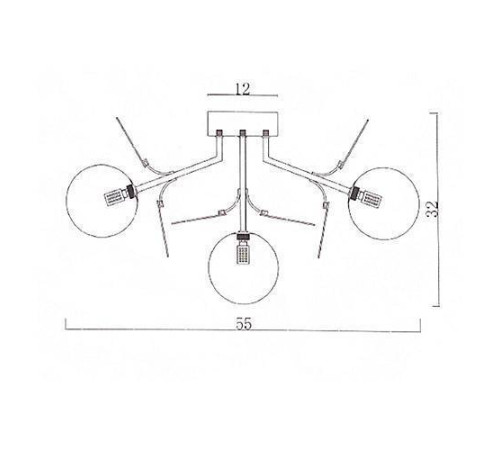 Потолочная люстра Imperiumloft MATISSE MATISSE-C01
