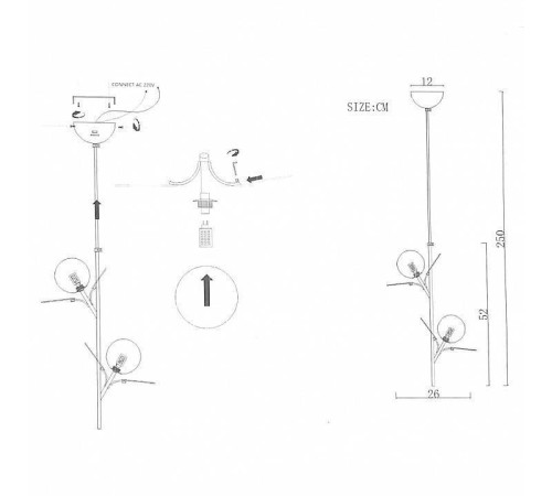 Подвесной светильник Imperiumloft MATISSE MATISSE-ONE01