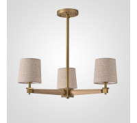 Люстра на штанге ImperiumLoft Jorgenson Beige/Light wood STAVRA01