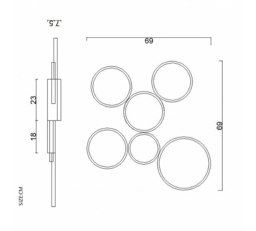 Потолочная люстра Imperiumloft TWINE TWINE01