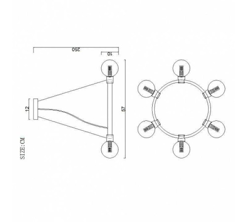 Подвесная люстра Imperiumloft FLAMB FLAMB01