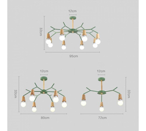 Люстра на штанге Imperiumloft LES COLOR ﻿lesc_01
