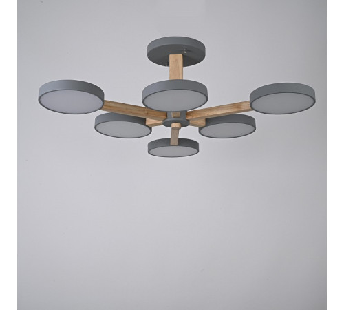 Люстра на штанге Imperiumloft TURNA Gray TURNA-B01