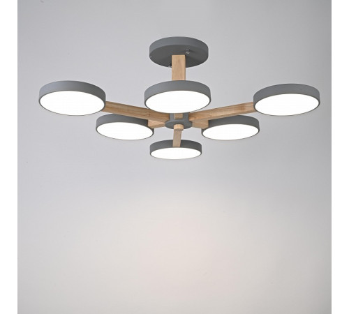 Люстра на штанге Imperiumloft TURNA Gray TURNA-B01