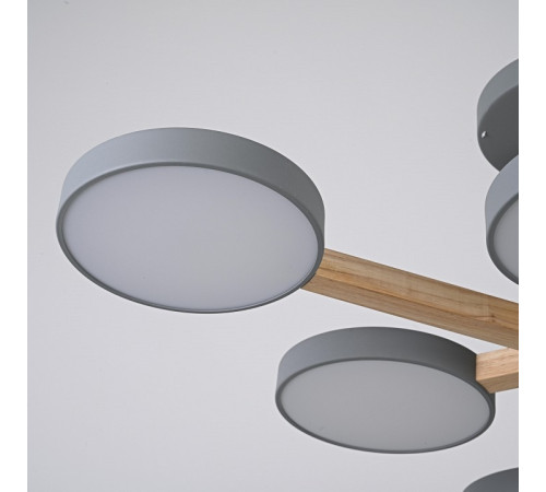 Люстра на штанге Imperiumloft TURNA Gray TURNA-B01