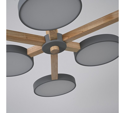 Люстра на штанге Imperiumloft TURNA Gray TURNA-B01