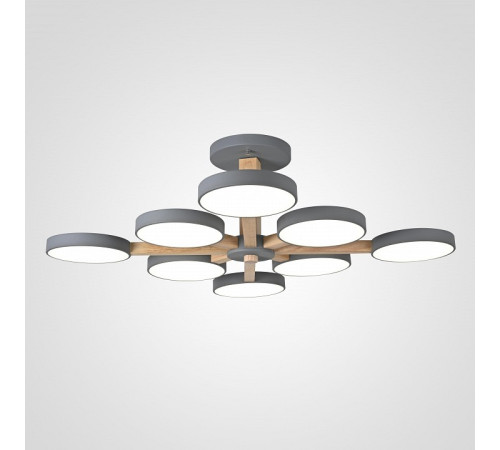 Люстра на штанге Imperiumloft TURNA Gray TURNA-B01