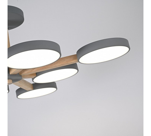 Люстра на штанге Imperiumloft TURNA Gray TURNA-B01