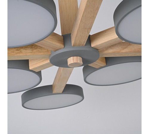 Люстра на штанге Imperiumloft TURNA Gray TURNA-B01