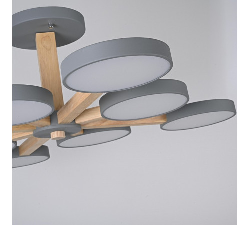 Люстра на штанге Imperiumloft TURNA Gray TURNA-B01