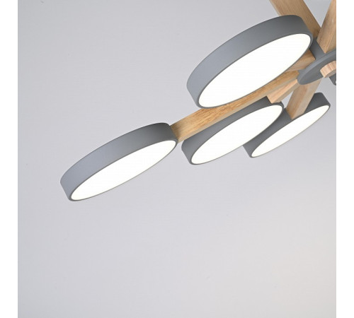 Люстра на штанге Imperiumloft TURNA Gray TURNA-B01