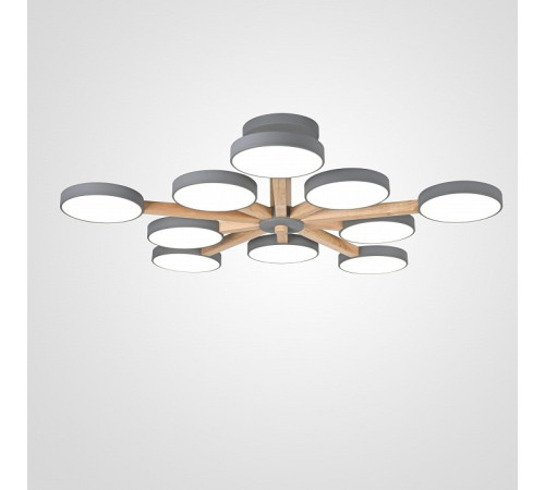 Люстра на штанге Imperiumloft TURNA Gray TURNA-B01