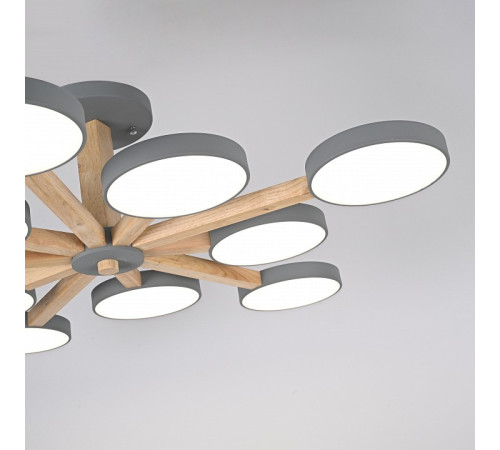 Люстра на штанге Imperiumloft TURNA Gray TURNA-B01