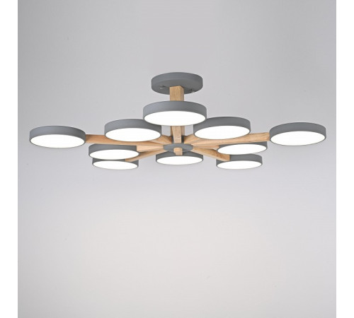 Люстра на штанге Imperiumloft TURNA Gray TURNA-B01