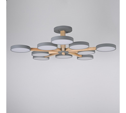 Люстра на штанге Imperiumloft TURNA Gray TURNA-B01