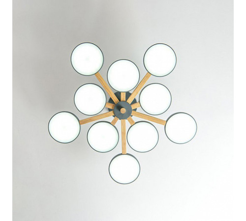 Люстра на штанге Imperiumloft TURNA Gray TURNA-B01