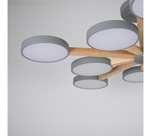 Люстра на штанге Imperiumloft TURNA Gray TURNA-B01