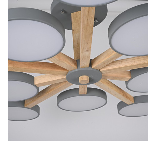 Люстра на штанге Imperiumloft TURNA Gray TURNA-B01