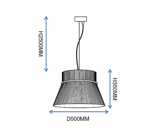 Подвесной светильник Imperiumloft PEO A peo01