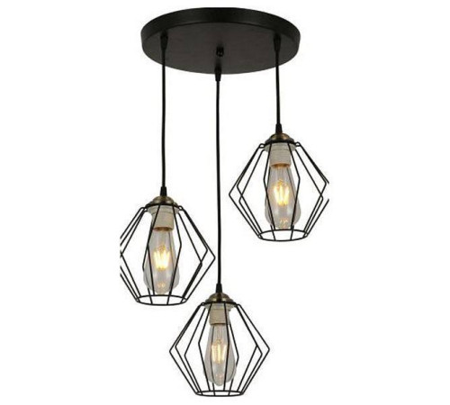 Подвесной светильник Imex 3099 MD.3099-3-P BK+AB