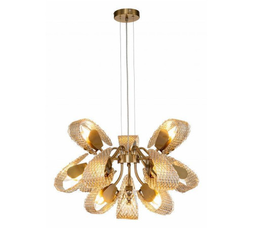 Подвесная люстра Indigo Fless 11033/12P Amber