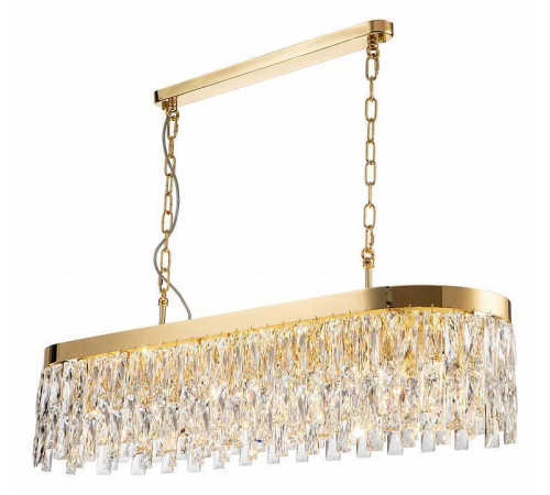 Подвесная люстра Indigo Anna 12029/10PL Gold