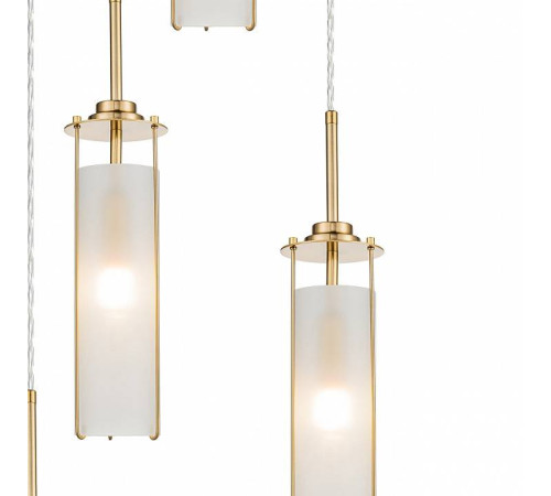 Подвесной светильник Indigo Torcia 11038/5PL Brass