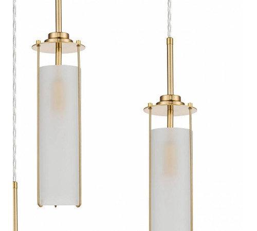 Подвесной светильник Indigo Torcia 11038/5PL Brass