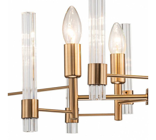 Подвесная люстра Indigo Favara 11040/5P Brass