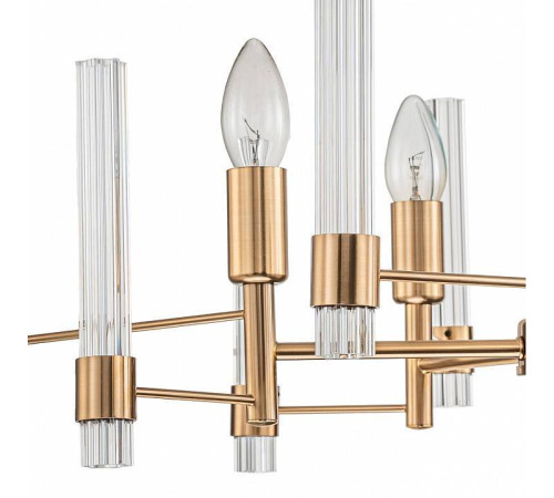 Подвесная люстра Indigo Favara 11040/5P Brass