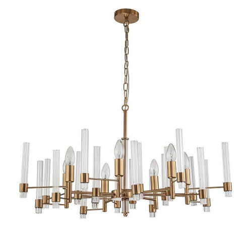 Подвесная люстра Indigo Favara 11040/7P Brass