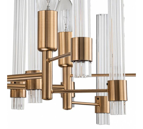 Подвесная люстра Indigo Favara 11040/7P Brass