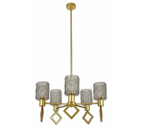 Люстра на штанге Indigo Preda 13025/5R Gold