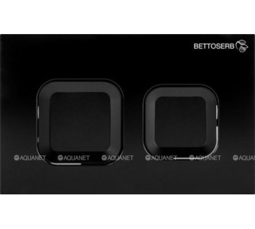 Комплект инсталляции Bettoserb Sava Fix Slim с клавишей смыва Djerma черный матовый SET40006471