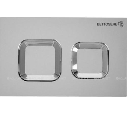 Комплект инсталляции Bettoserb Sava Fix Slim с клавишей смыва Djerma хром глянец SET40006473