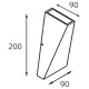 Накладной светильник Italline IT01-A807 черный IT01-A807 black