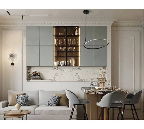 Светильник на штанге Italline IT013-6025 IT013-6025 black 3000K