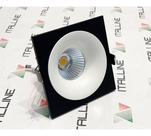 Рамка на 1 светильник Italline IT06-6016 IT06-6016 black FR1