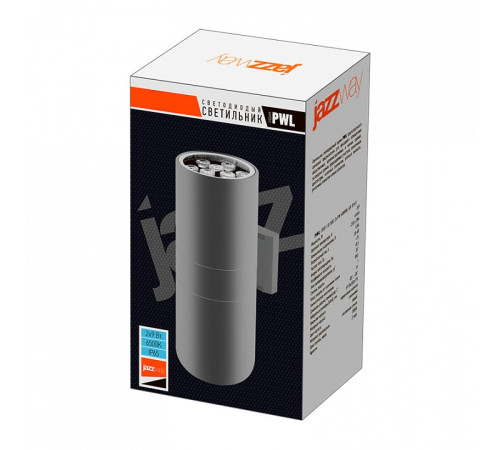 Накладной светильник Jazzway PWL-300110/30D 2x9w 6500K GR