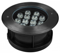 Встраиваемый светильник Jazzway  PGR R180 12W 4000K 30° Сhrome IP65