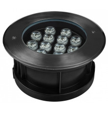 Встраиваемый светильник Jazzway  PGR R180 12W 4000K 30° Сhrome IP65